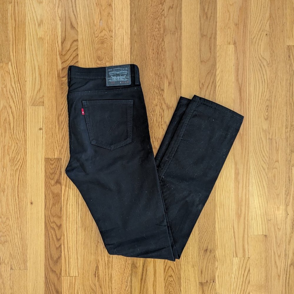 Levi's 510 Black Jeans, 34 x 36
